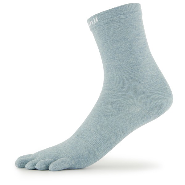 Injinji - Liner Crew - Multifunktionssocken Gr S türkis/grau von Injinji
