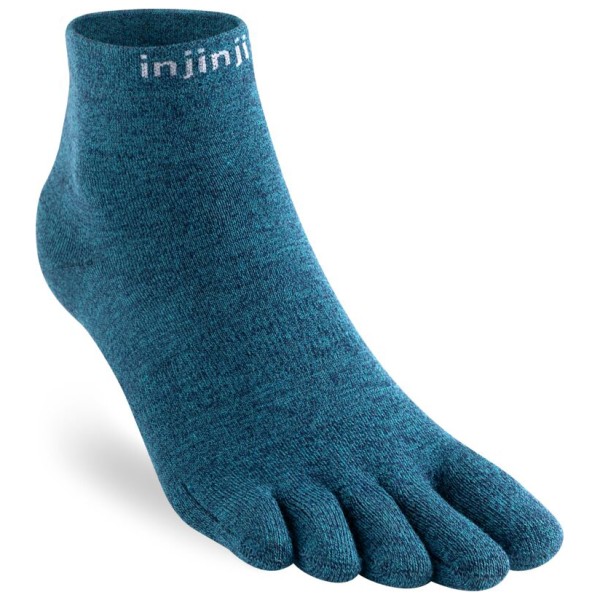Injinji - Liner Mini-Crew - Multifunktionssocken Gr L blau von Injinji