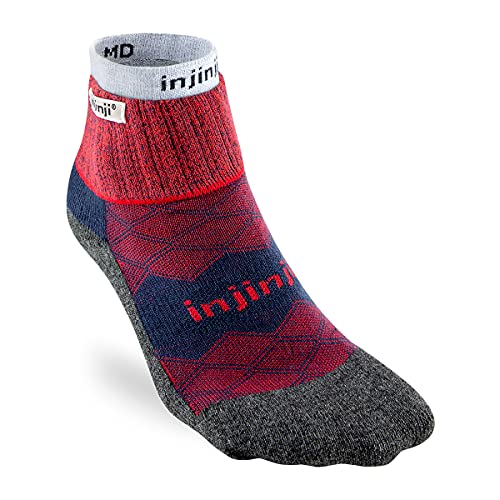 Injinji MEN´S LINER+RUNNER MINI-CREW BRICK S/M von Injinji
