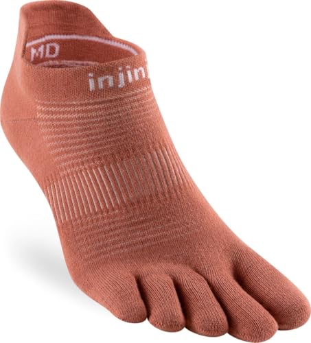 Injinji RUN LIGHTWEIGHT NO-SHOW RUST L von Injinji