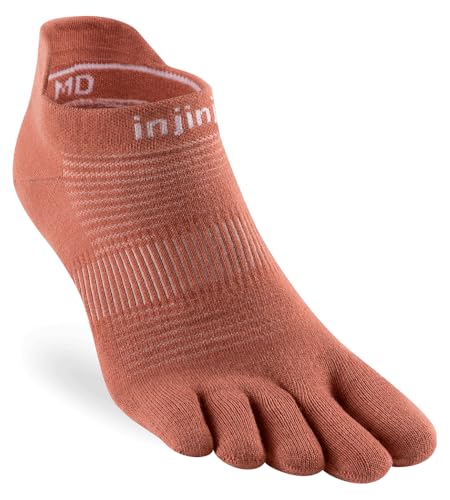 Injinji RUN LIGHTWEIGHT NO-SHOW RUST M von Injinji