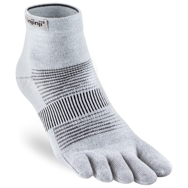 Injinji - Run Lightweight Mini-Crew - Laufsocken Gr S grau von Injinji