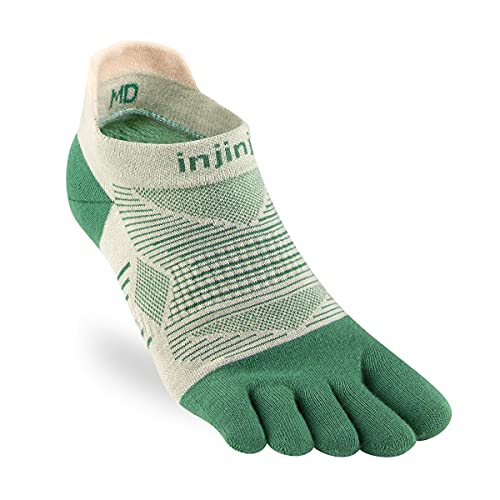 Injinji Run Lightweight NO-SHOW FERN M von Injinji