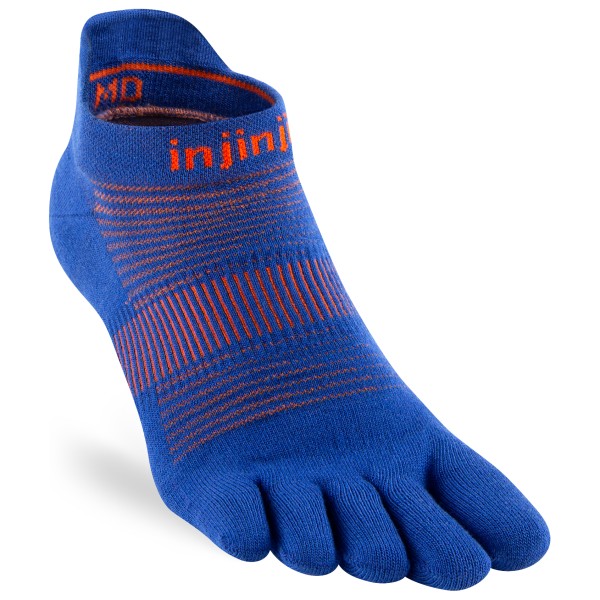Injinji - Run Lightweight No-Show - Laufsocken Gr S blau von Injinji