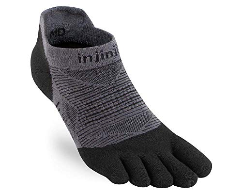 Injinji Run Lightweight No Show Toe Socks Black Size : 44-47 Injinji Run Lightweight No Show Toe Socks Black Size : 44-47 von Injinji