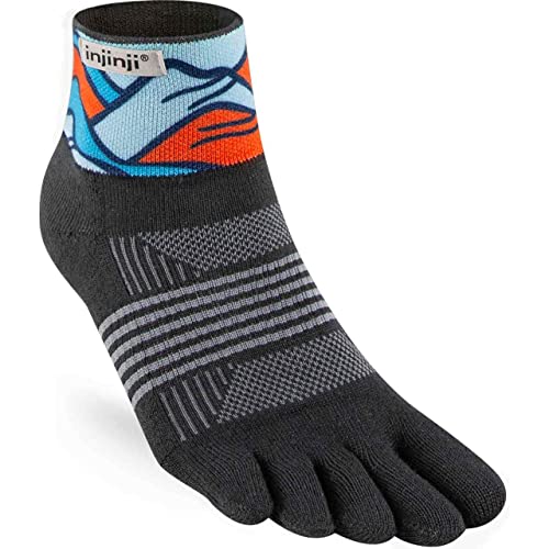 Injinji SPECTRUM WOMEN'S TRAIL MIDWEIGHT MINI CREW SLOPES M/L von Injinji