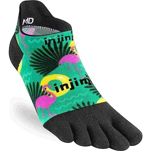 Injinji Spectrum Run Lightweight NO-Show Paradise L von Injinji