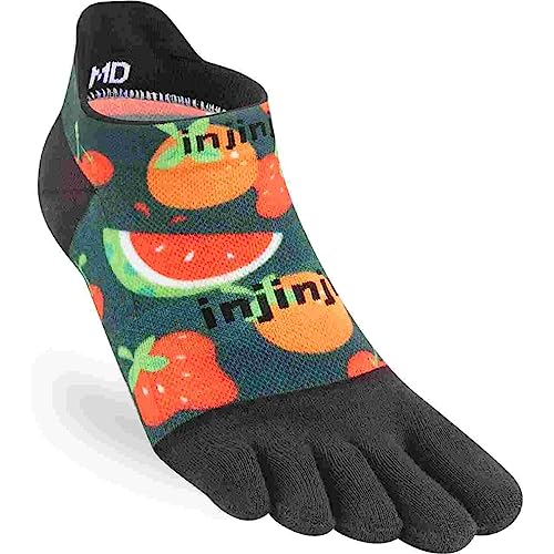 Injinji Spectrum Run Lightweight NO-Show Sweet M von Injinji