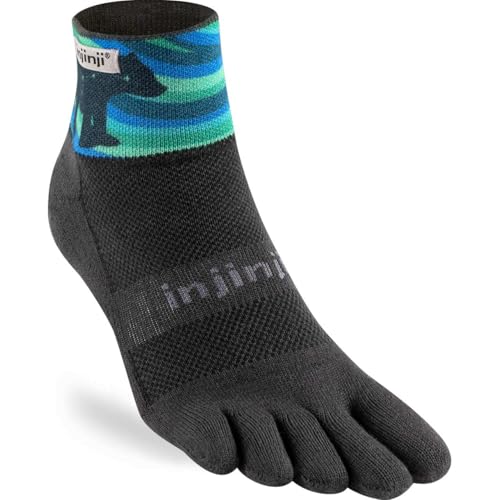Injinji TRAIL MIDWEIGHT MINI-CREW ARTIST DESIGEND Aurora L von Injinji