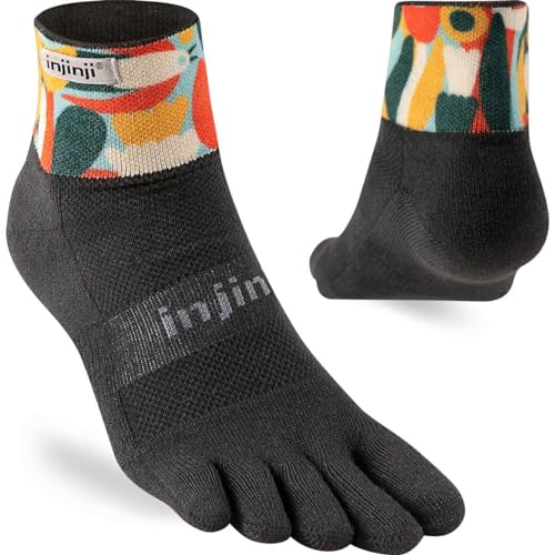 Injinji TRAIL MIDWEIGHT MINI-CREW ARTIST DESIGEND VERNAL M von Injinji