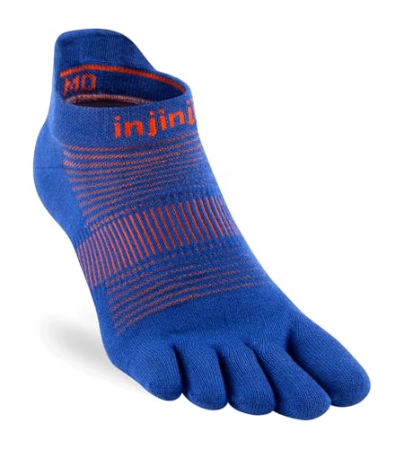 Injinji Teensokken Run Leightweight No-Show Coolmax Unisex IS281110 sapphire von Injinji
