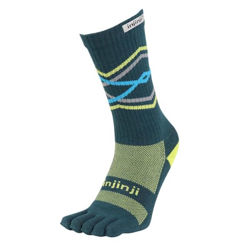 Injinji Trail Midweight Crew Coolmax 213170 60 Bleu von Injinji