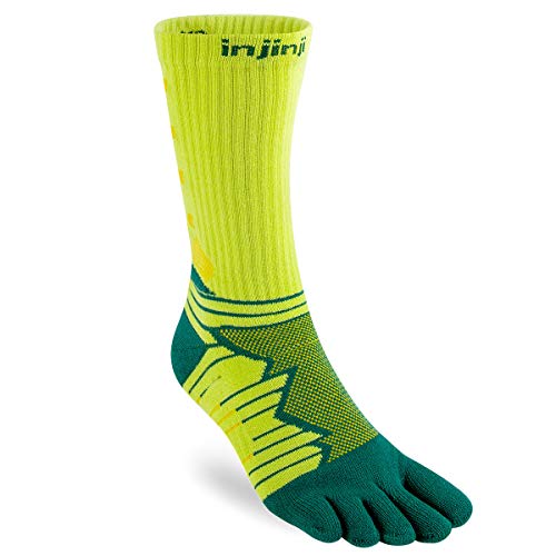 Injinji ULTRA RUN CREW EMERALD S von Injinji