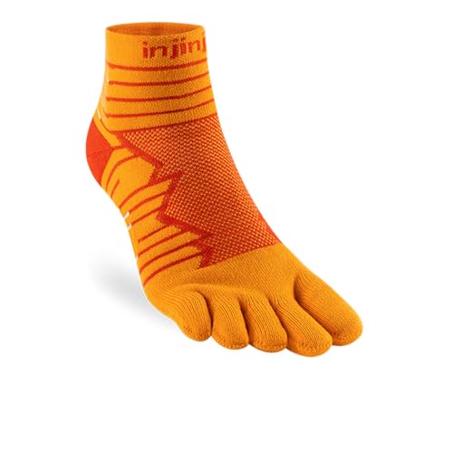 Injinji ULTRA RUN MINI-CREW DESERT ORANGE M (EU: 40.5-44) von Injinji