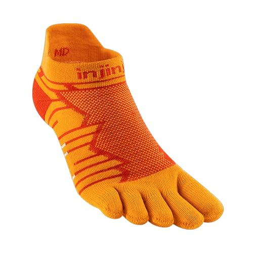 Injinji ULTRA RUN NO SHOW DESERT ORANGE S von Injinji