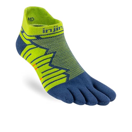 Injinji ULTRA RUN NO SHOW MOSS L (EU: 44.5-47) von Injinji