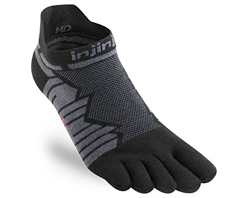 Injinji Ultra Run No-Show Footlets Sportsocken von Injinji