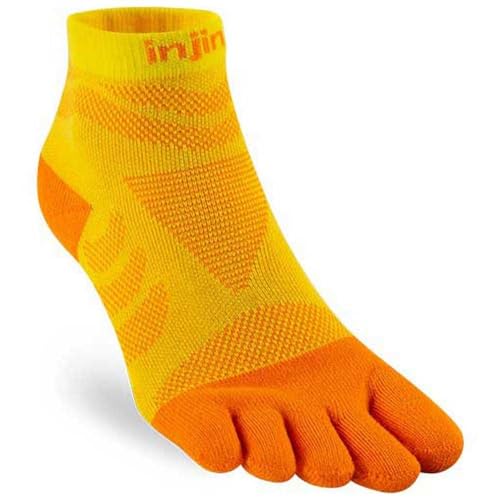 Injinji WOMEN'S ULTRA RUN MINI-CREW SUNFLOWER M/L (EU: 40.5-44.5+) von Injinji
