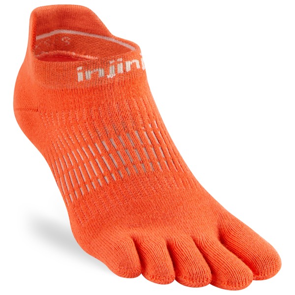 Injinji - Women's Run Lightweight No-Show - Laufsocken Gr M/L rot von Injinji
