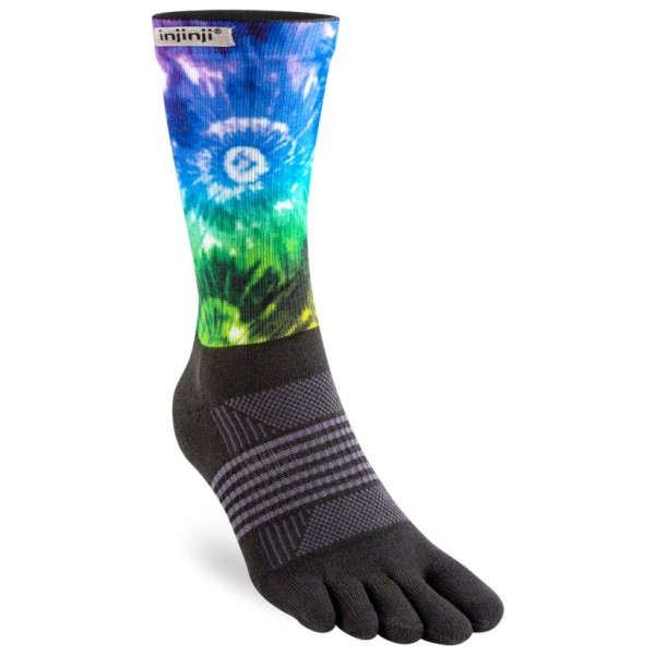 Injinji - Women's Trail Midweight Crew Spectrum - Laufsocken Gr M/L grau von Injinji