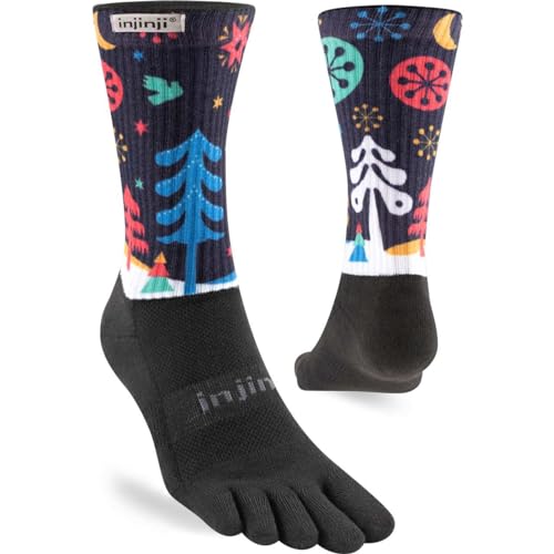 Injinji Zehensocken SPECTRUM TRAIL MIDWEIGHT CREW WONDER L von Injinji