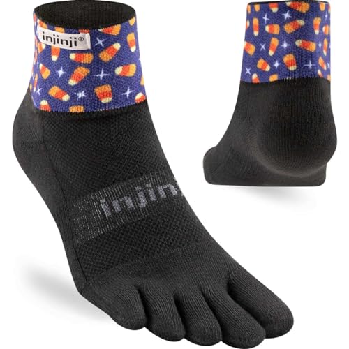 Injinji Zehensocken SPECTRUM TRAIL MIDWEIGHT MINI-CREW XTRALIFE SWEET M von Injinji