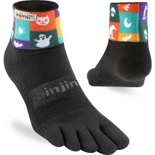 Injinji Zehensocken SPECTRUM TRAIL MIDWEIGHT MINI-CREW XTRALIFE TRICK M von Injinji