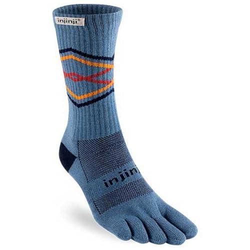 Injinji Trail Midweight Crew Socks EU 47 1/2+ von Injinji
