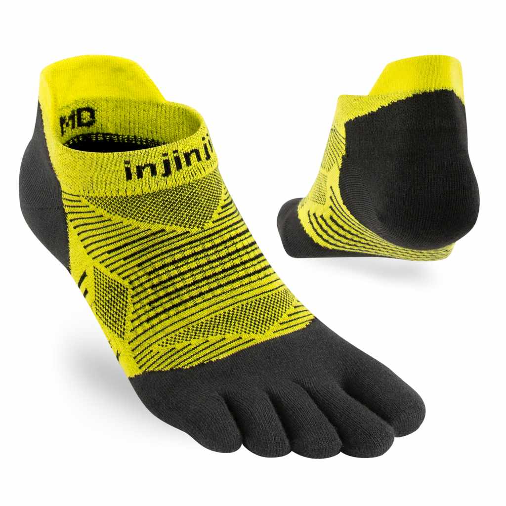 Run Lightweight No Show Zehensocken M von Injinji