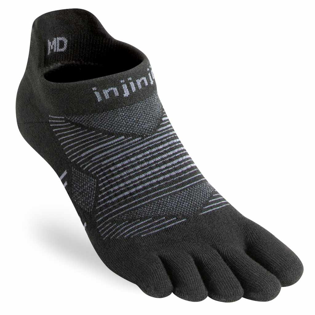 Run Lightweight No Show Zehensocken S von Injinji