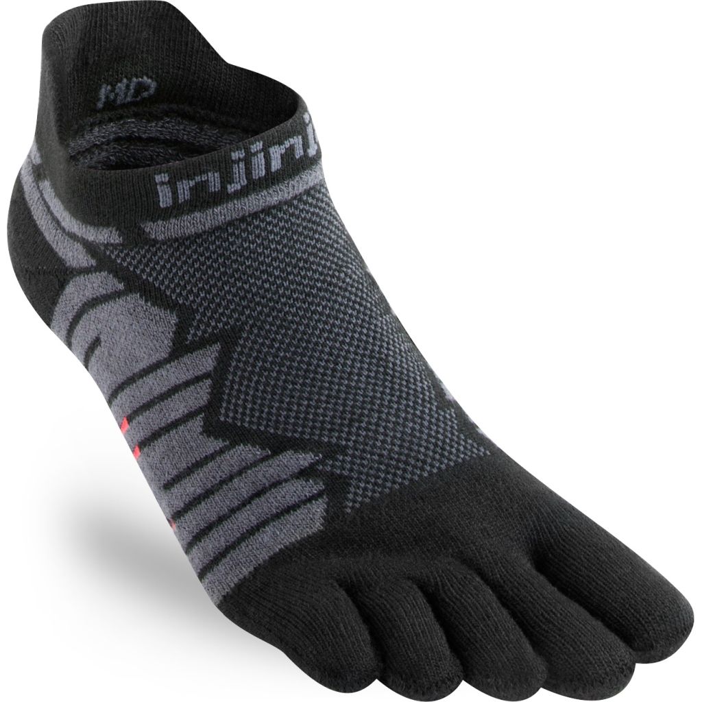 Run Technical No-Show Socks L von Injinji