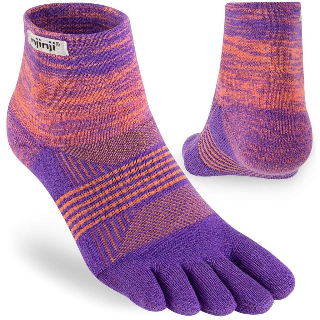 Trail Midweight Mini Crew Zehensocken M von Injinji
