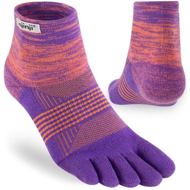 Trail Midweight Mini Crew Zehensocken S von Injinji