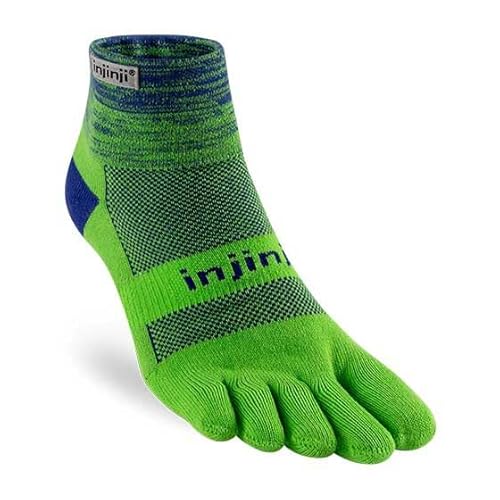 injinji Trail Midweight Mini Crew Zehensocken für Herren, Baldachin, Small-Medium injinji Trail Midweight Mini Crew Zehensocken für Herren, Baldachin, Small-Medium von Injinji