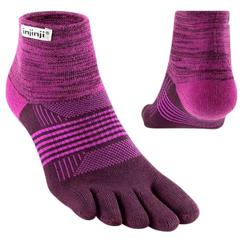 Injinji Trail Midweight Mini-crew Socks EU 35-40 von Injinji