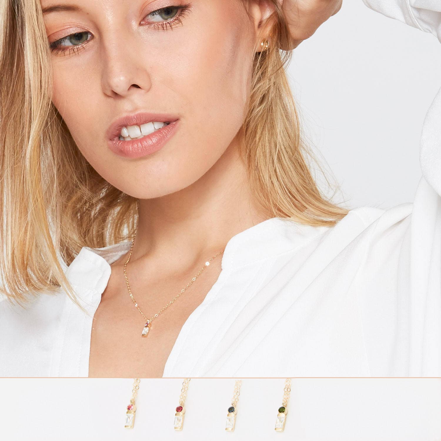 Wassermelone Edelstein Schmuck, Turmalin Geburtsstein, Zarte Halsketten Für Frauen, Gold Fill Cz Anhänger Halskette, Einzigartige Geschenke Zum Wassermelone Edelstein Schmuck, Turmalin Geburtsstein, Zarte Halsketten Für Frauen, Gold Fill Cz Anhänger Halskette, Einzigartige Geschenke Zum von InkaGioielli