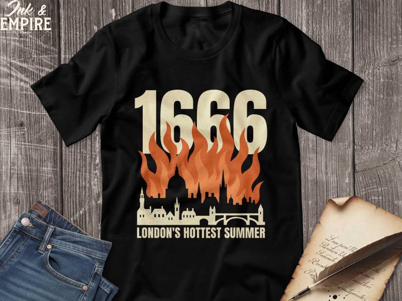 "Lustiges "Großer Brand Von London" T-Shirt - 1666 Geschichts-Meme-Grafik-T-stück." "Lustiges "Großer Brand Von London" T-Shirt - 1666 Geschichts-Meme-Grafik-T-stück." von InkandEmpire