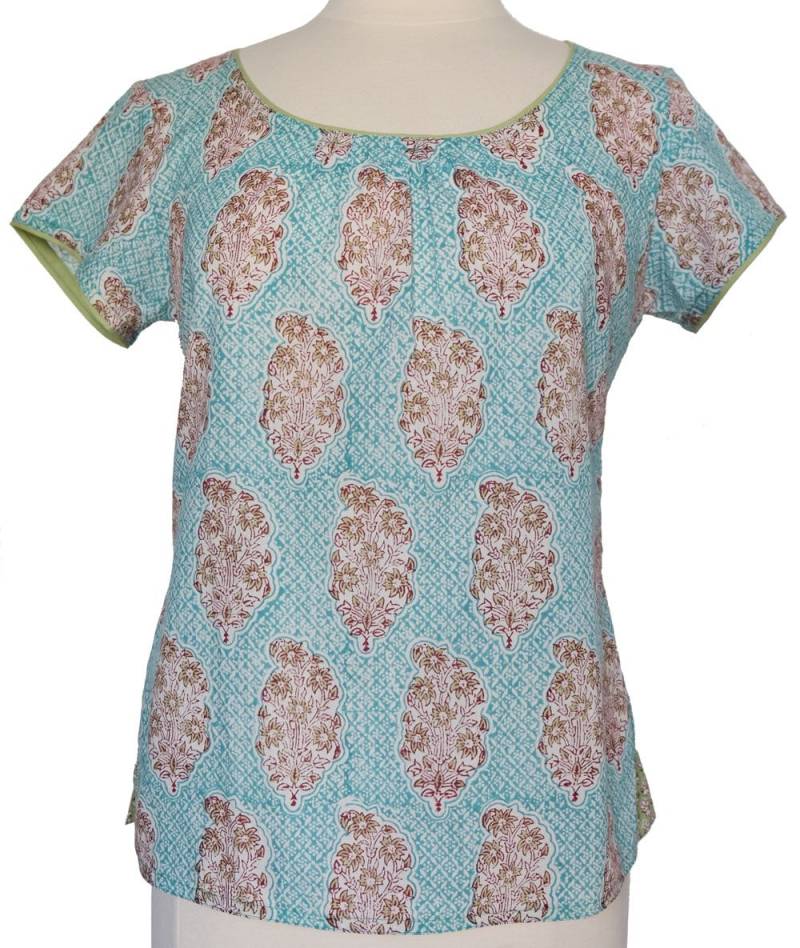 Kurzarm Sommer Top - Persischbooti Kurzarm Sommer Top - Persischbooti von Inkandblock