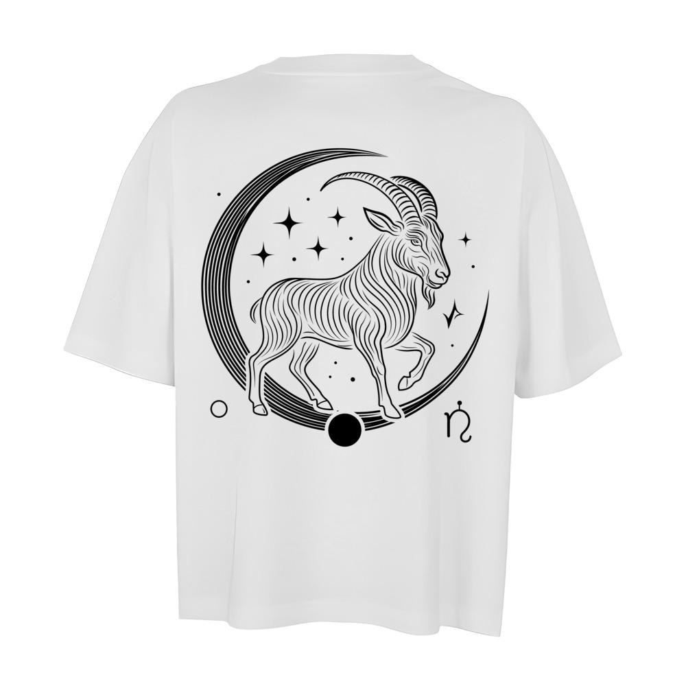 Sternzeichen T-Shirt Steinbock - Damen Zodiac Shirt Capricornus Horoscope Astrology Geschenk von InkspireT