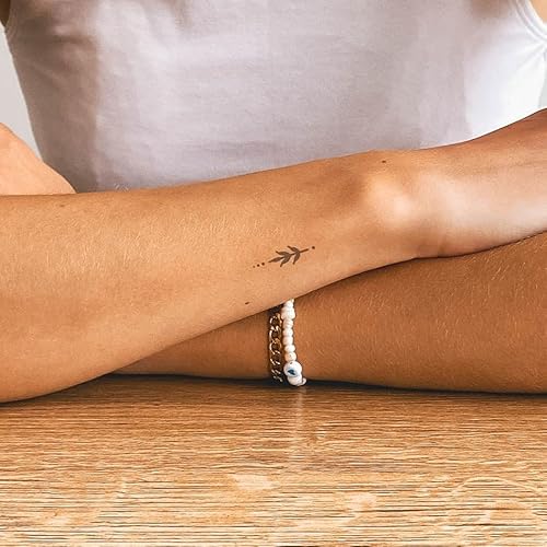 Inkster Tattoo - Spirit | vegane & wasserfeste Temporäre Tattoos für Erwachsene - EU-Kosmetikzertifizierte Farbe - revolutionäres 2 Wochen Tattoo | Premium Klebetattoos & Fake Tattoo von Inkster
