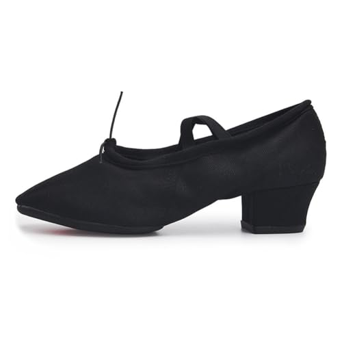 Inlefen Damen-Tanzschuhe Übungsschuhe Outdoor-Tanzschuhe Ballettlehrer-Schnürsenkel und Klassische Tanzschuhe von Inlefen