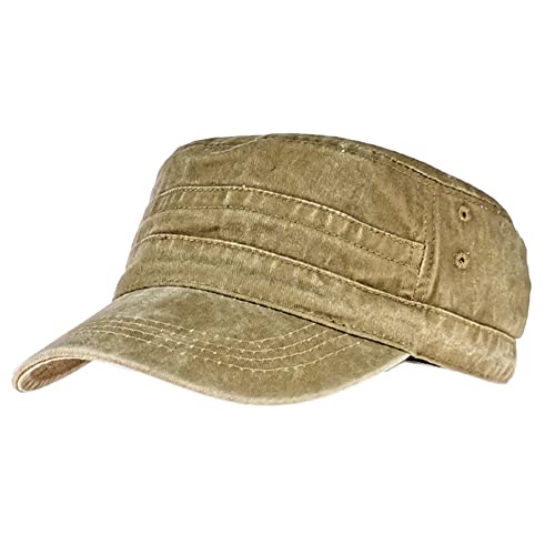 Inlefen Vintage Männer Klassische Gewaschene Baumwolle Leichte Armee Hut Einstellbare Outdoor Sport Baseball Hüte von Inlefen