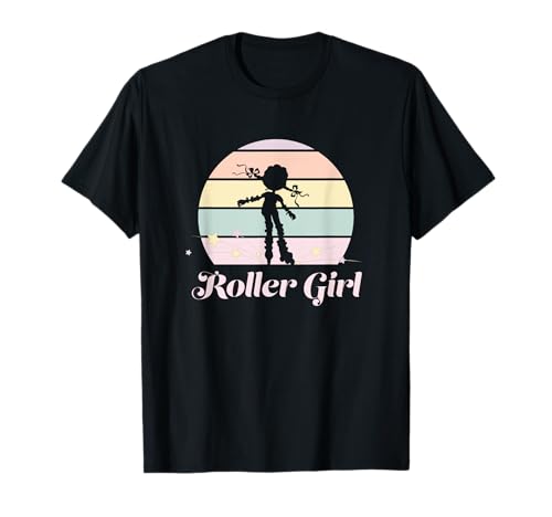Lustig Roller Girl Retro Inline Skating Roller Skating T-Shirt Lustig Roller Girl Retro Inline Skating Roller Skating T-Shirt von Inline Skating Outfits & Inline Skating Geschenke