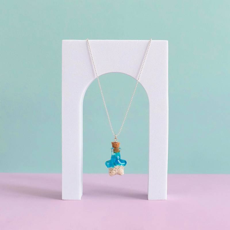 Ozeanstern-Flaschenanhänger Ozeanstern-Flaschenanhänger von InmaPerlesJewelry