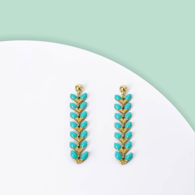 Spike-Ohrringe Spike-Ohrringe von InmaPerlesJewelry