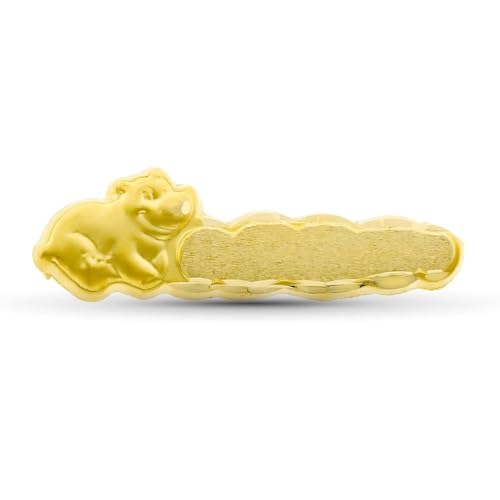 Babynadel aus 9-karätigem Gold, 28 mm. Detail Nilpferd Wolkenform. Aufnahme im Preis inbegriffen - Anpassbar - AUFNAHME IM PREIS INBEGRIFFEN Babynadel aus 9-karätigem Gold, 28 mm. Detail Nilpferd Wolkenform. Aufnahme im Preis inbegriffen - Anpassbar - AUFNAHME IM PREIS INBEGRIFFEN von Inmaculada Romero IR