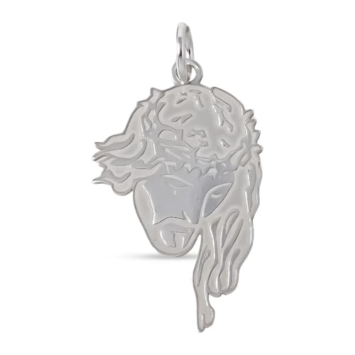 Inmaculada Romero IR Antlitz Christi Anhänger Sterling Silber 925m Laser 28mm. mattglänzende Büste Inmaculada Romero IR Antlitz Christi Anhänger Sterling Silber 925m Laser 28mm. mattglänzende Büste von Inmaculada Romero IR