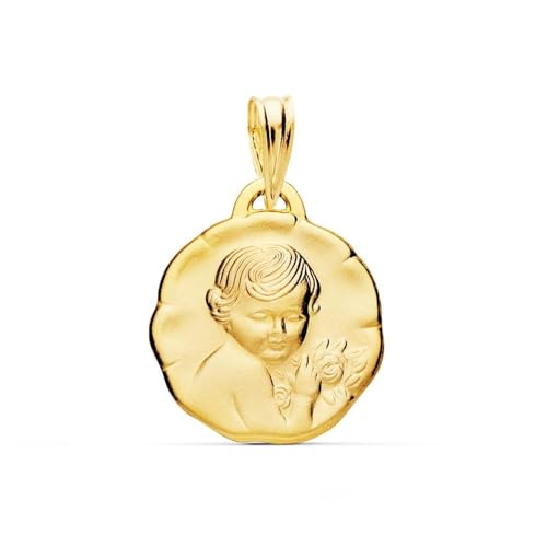 Inmaculada Romero IR Cherub-Engel-Medaille aus 9 Karat Gold, 15 mm Relief. Gravur im Preis inbegriffen – Anpassbar – GRAVUR IM PREIS INBEGRIFFEN Inmaculada Romero IR Cherub-Engel-Medaille aus 9 Karat Gold, 15 mm Relief. Gravur im Preis inbegriffen – Anpassbar – GRAVUR IM PREIS INBEGRIFFEN von Inmaculada Romero IR