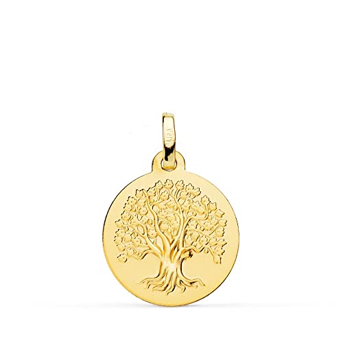Inmaculada Romero IR Goldmedaille 18K Unisex 18mm. Matizedo Lisa - Anpassbar - Aufzeichnung im Preis enthalten von Inmaculada Romero IR