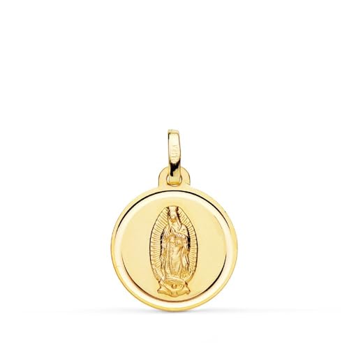 Inmaculada Romero IR Jungfrau von Guadalupe Goldmedaille 18K Unisex 16mm. glatte Lünette von Inmaculada Romero IR